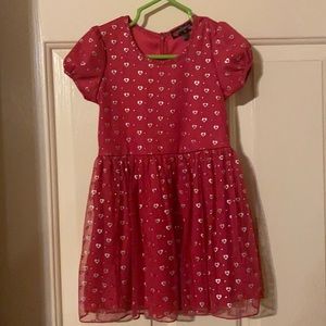 Tempted Girls size 3T pink & silver